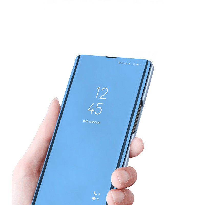 Clear View ümbris Xiaomi Redmi Note 9T 5G - sinine