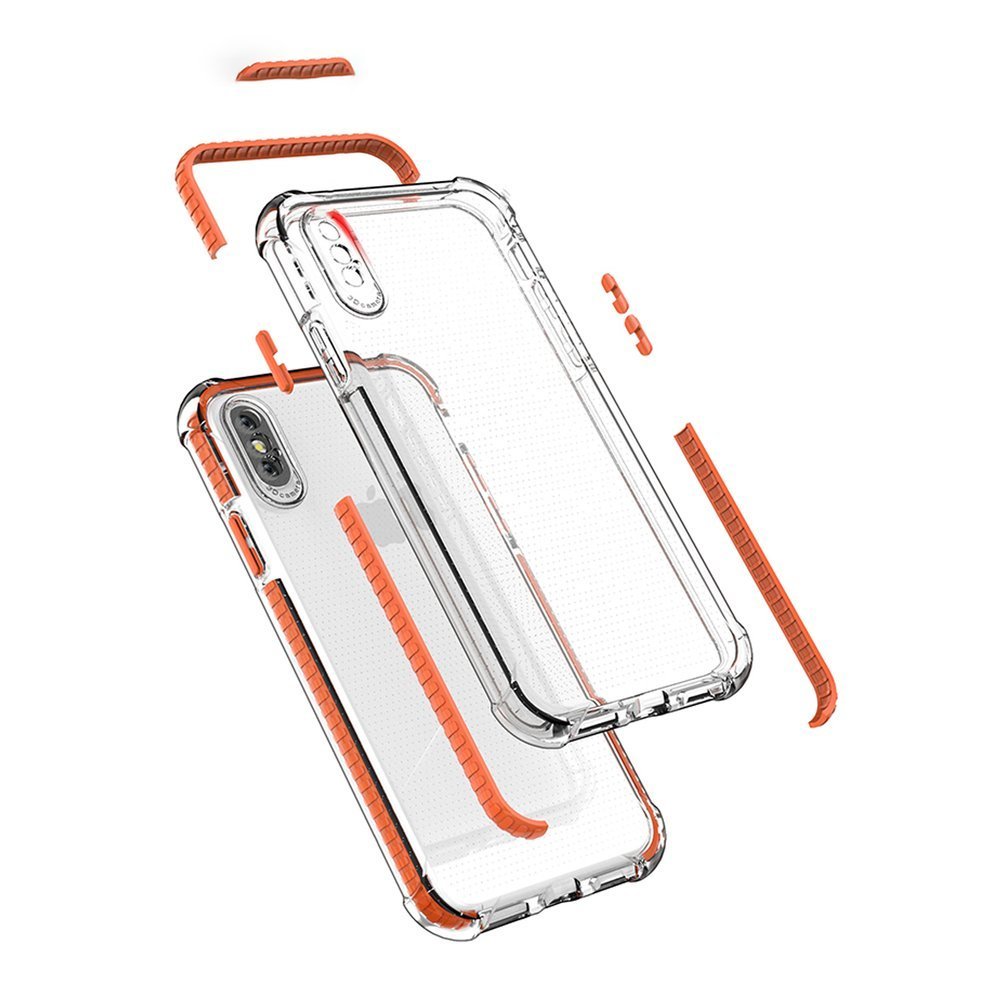 Silicone kate Spring Armor Apple iPhone X/iPhone XS - punane