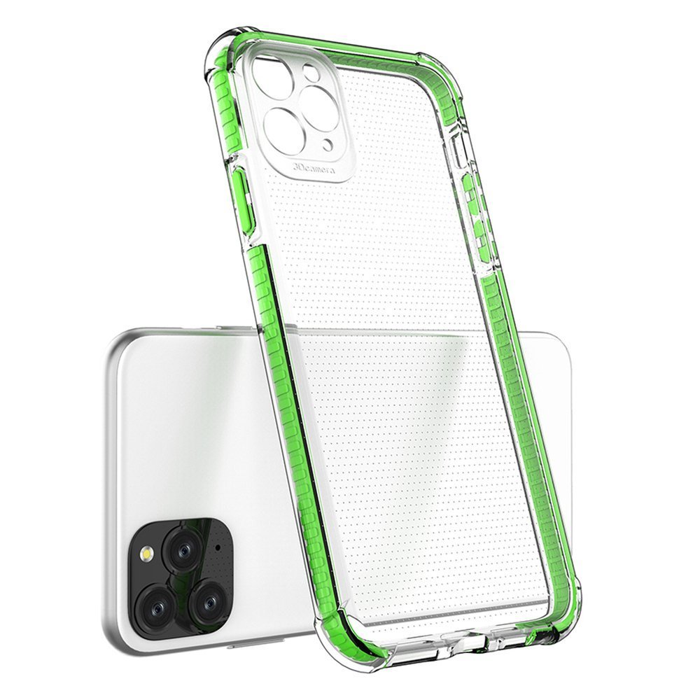 Silikoonkate Spring Armor Apple iPhone 11 Pro Max - valge