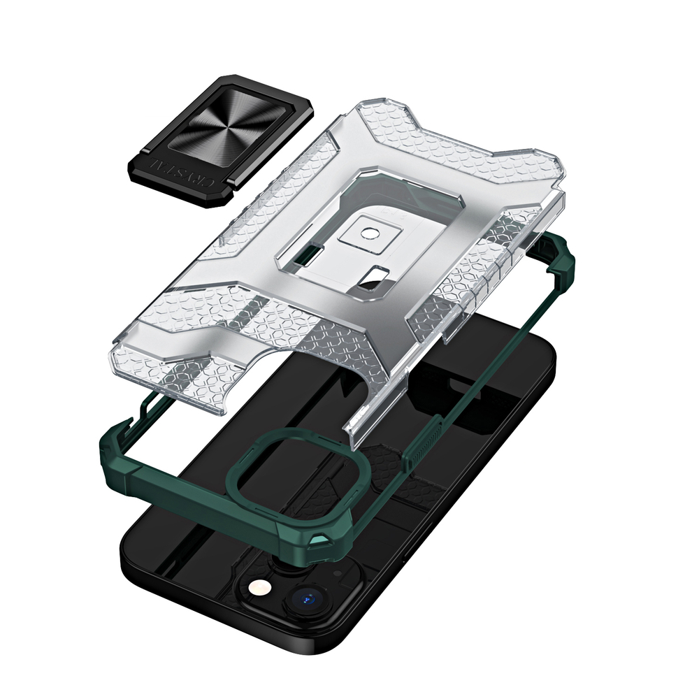 Crystal Ring Case kate Apple iPhone 13 Mini - roheline