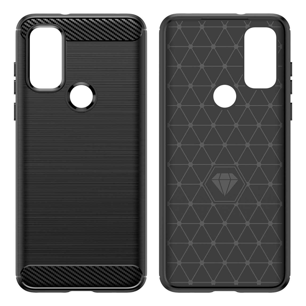 Carbon Shield TPU ümbris Motorola Moto G Play 2023 - must