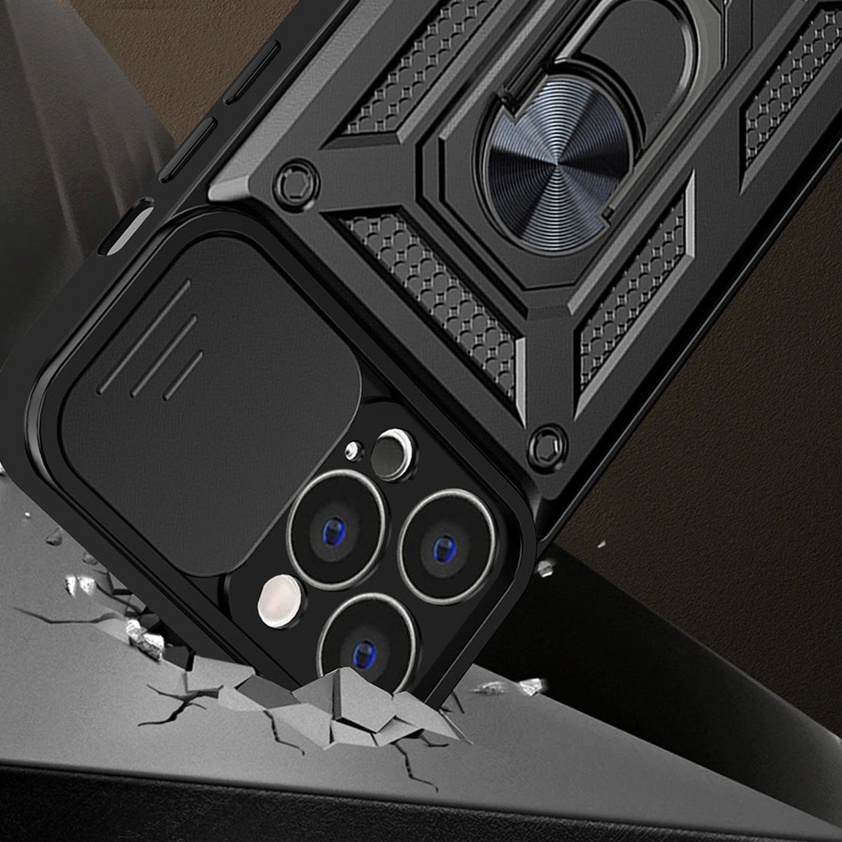 Hybrid armor Camshield OnePlus 10 Pro - must