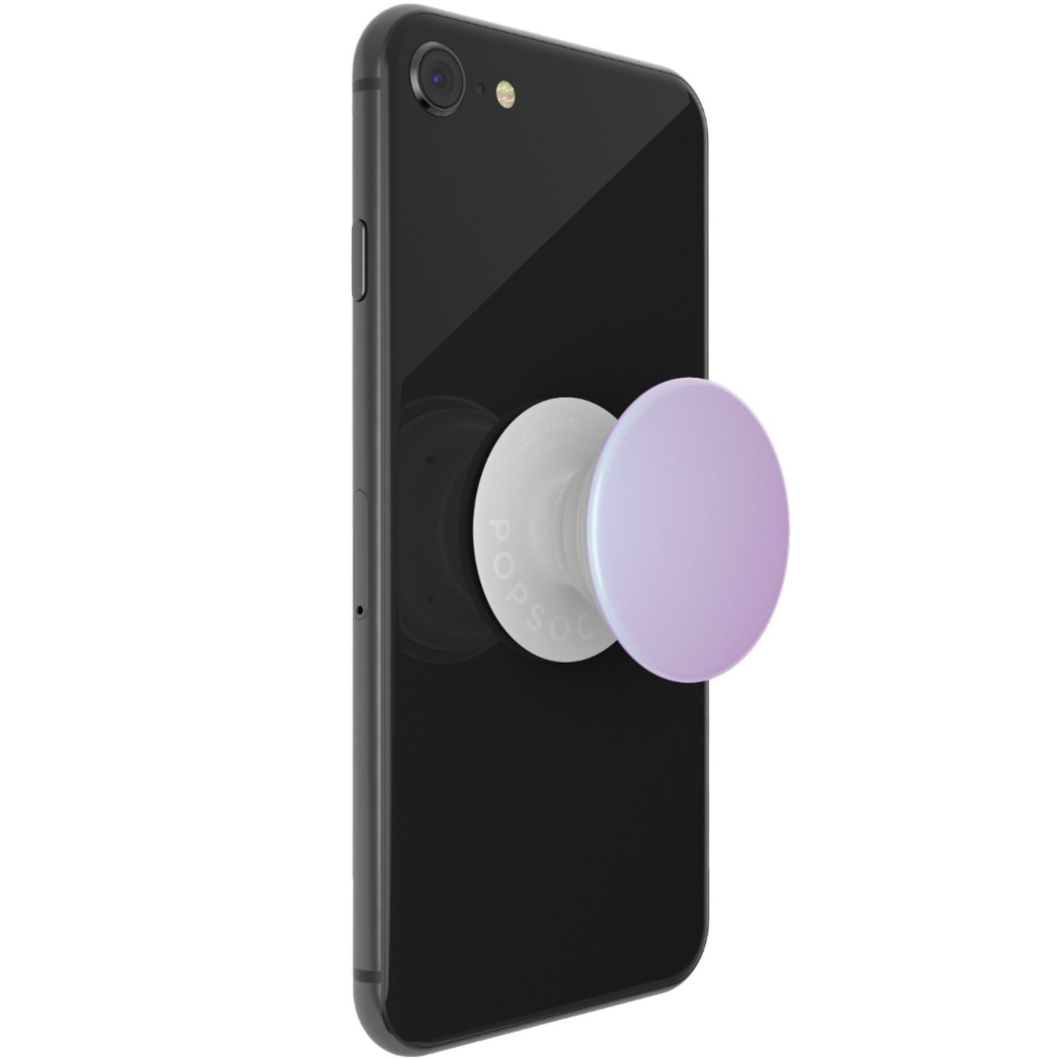 PopSockets - PopGrip kinnitus kroomdisainiga - Valge