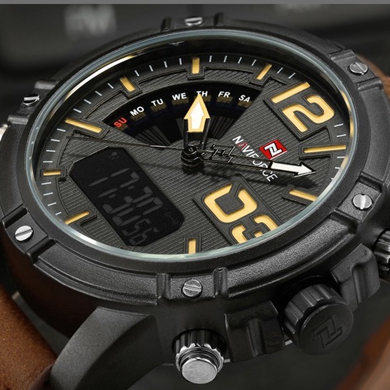 Kell NAVIFORCE WA-2841 - Pruun / Must