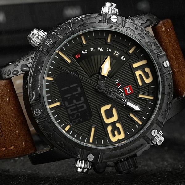 Kell NAVIFORCE WA-2841 - Pruun / Must