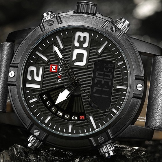 Kell NAVIFORCE WA-2841 - Pruun / Must