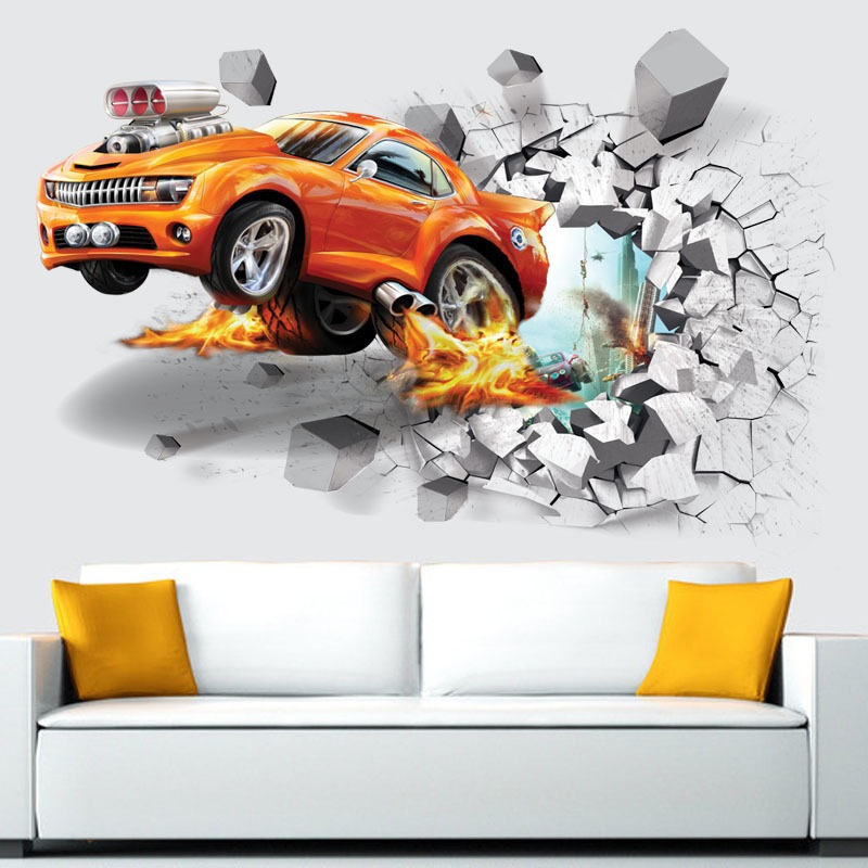 Seinale kleebis / Tapeet Break Car