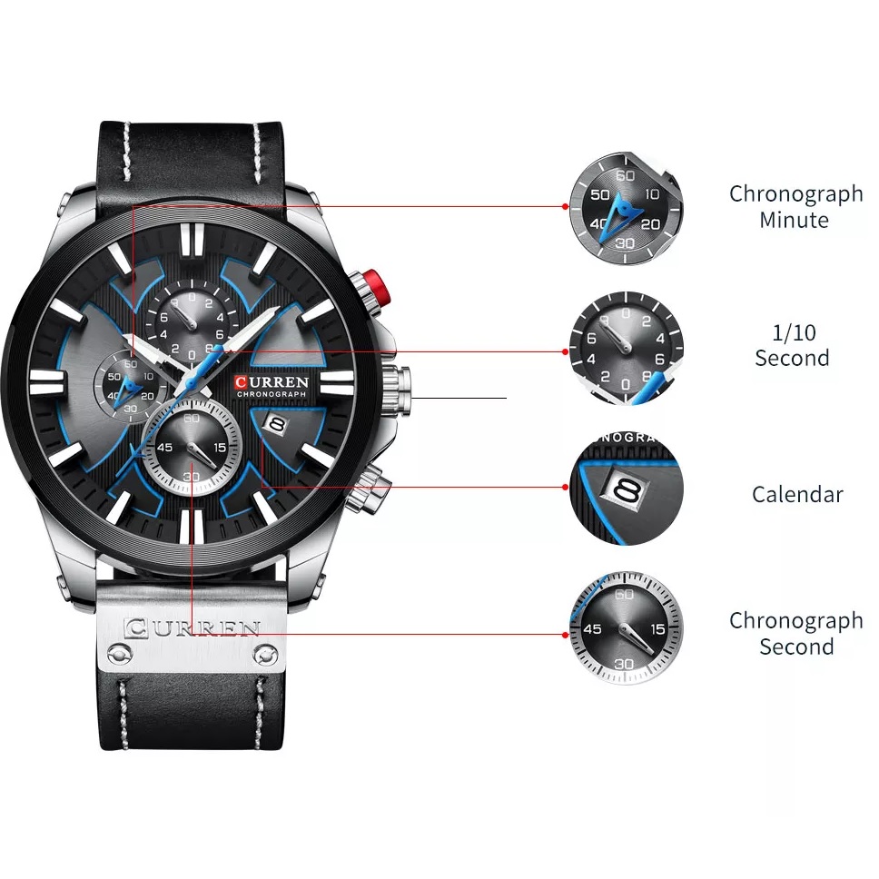 Kell CURREN FO-14230 - Sinine