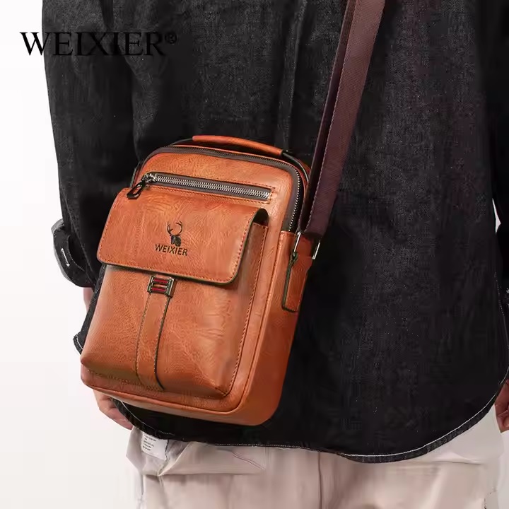 Meeste ristkott WEIXIER EV-25275 - Pruun