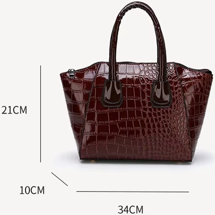 Käekottide komplekt LU-38072 - Must
