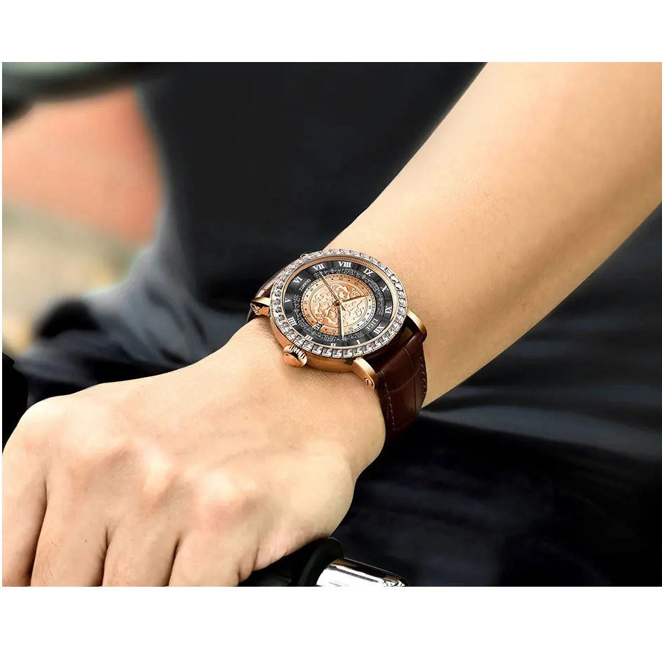 Kell LIGE DE-29499 - Pruun / Kuldne / Must