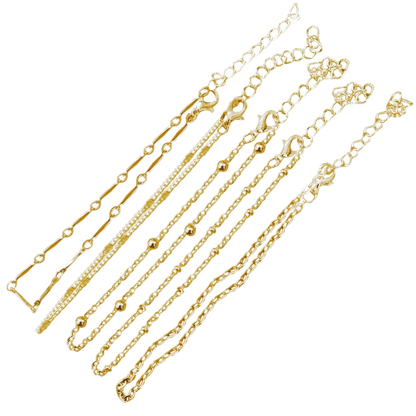 Komplekt pahkluu kettidega DA-26952 - Kuldne