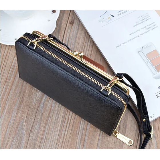 Crossbody rahakott LE-25217 - Bordoopunane
