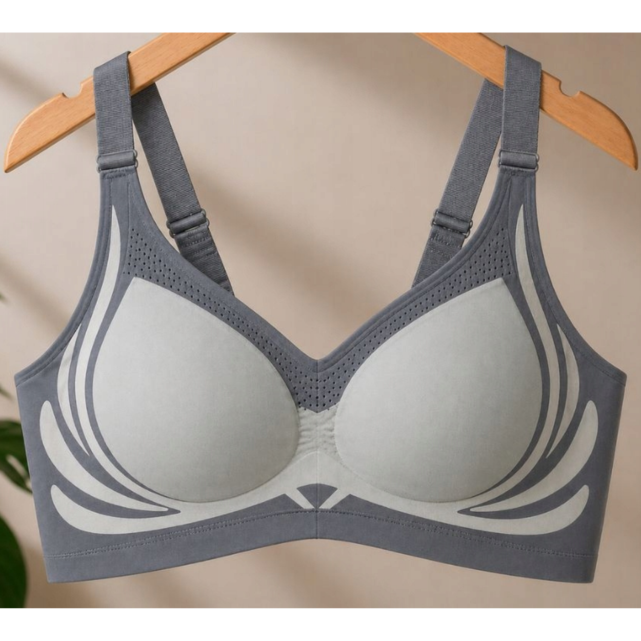 Naiste spordirinnahoidja QS-40893 - Must / XL