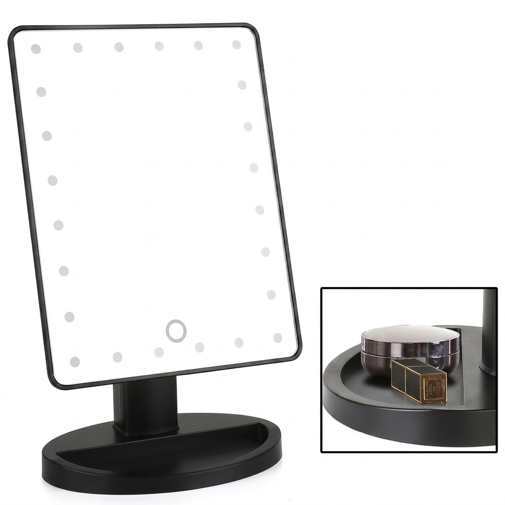 Kosmeetiline LED Peegel Valgustusega VA - 40488 - Valge