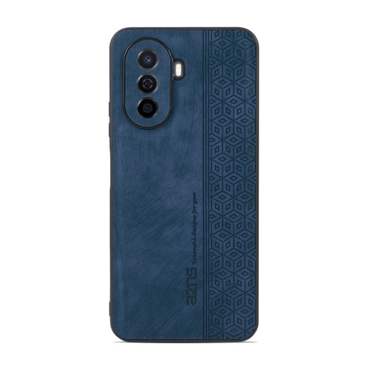 Ümbris Embossed Case Huawei Nova Y70 jaoks - Sinine
