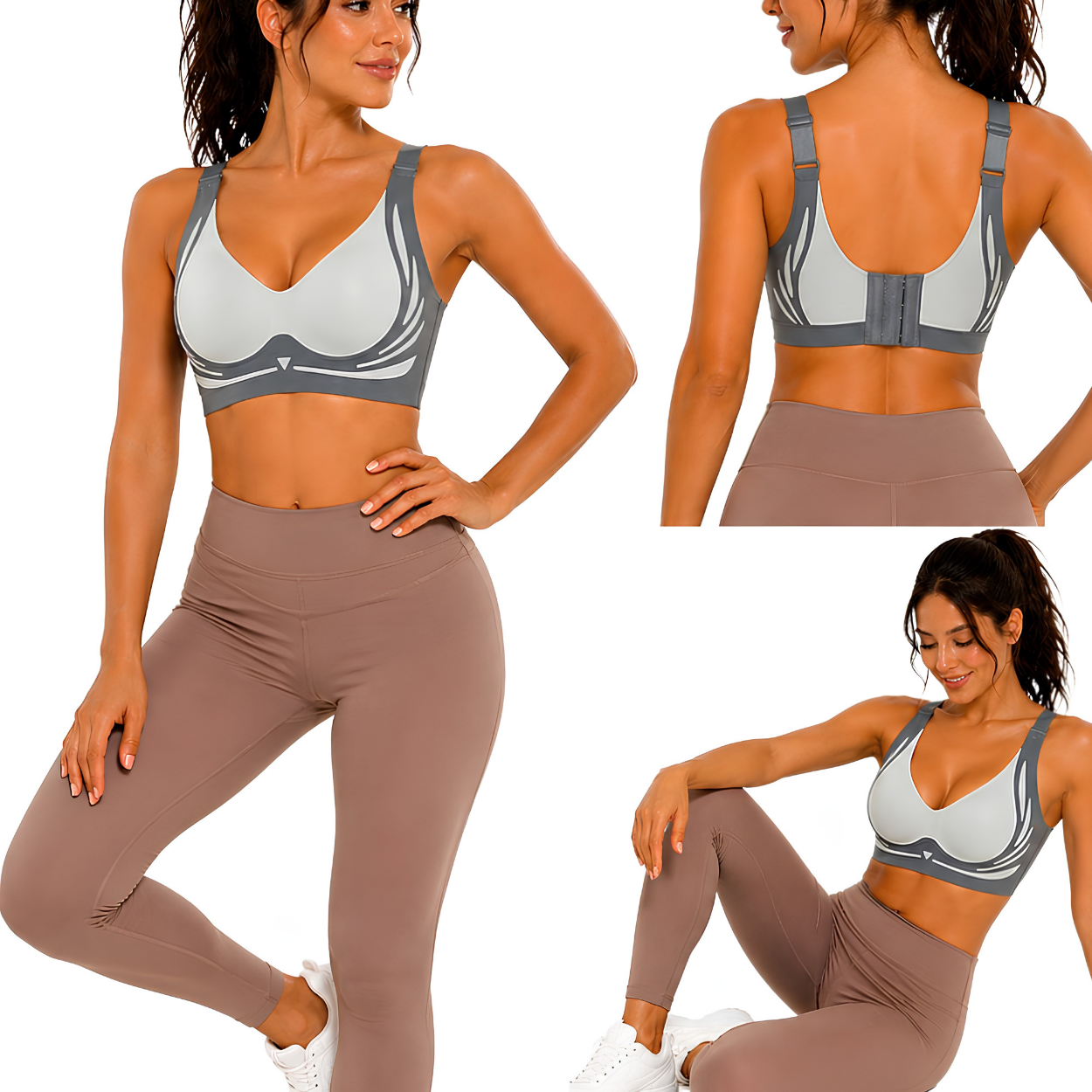 Naiste spordirinnahoidja QS-40893 - Must / XL