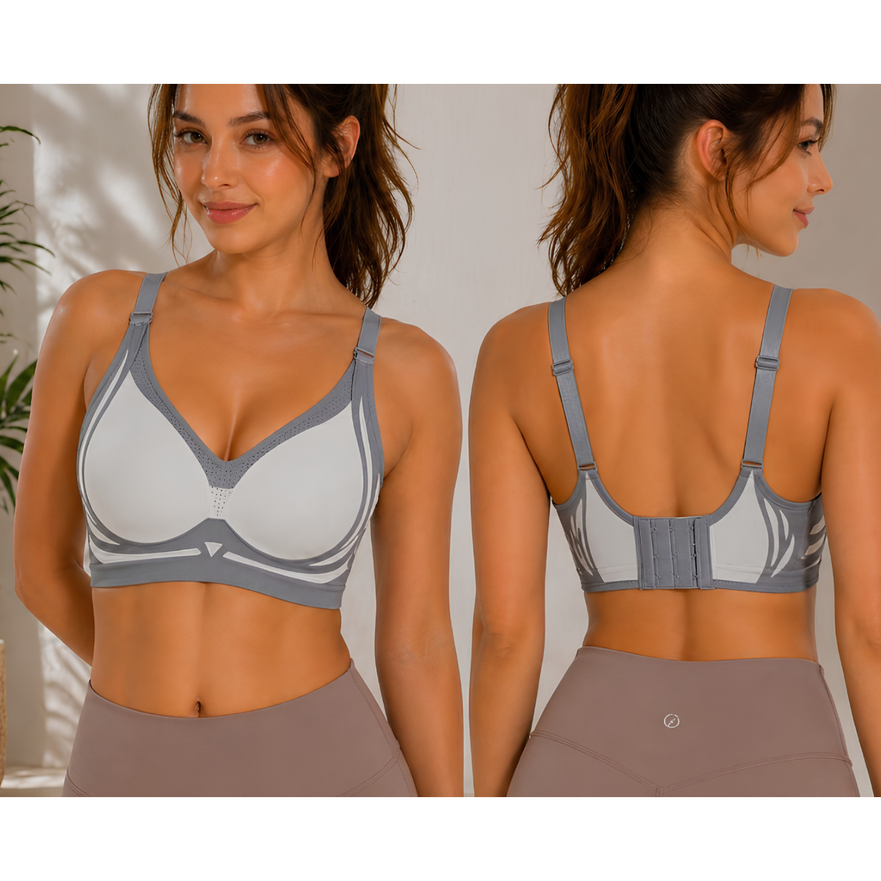 Naiste spordirinnahoidja QS-40893 - Must / XL