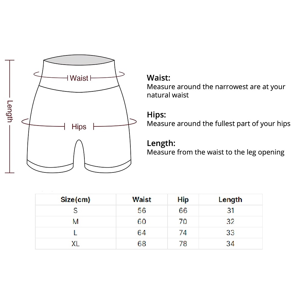 Lühikesed Push-Up retuusid - Khaki / M