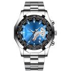 Hõbedane / Sinine