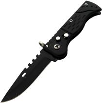 Outdoor kokkupandav nuga VN - 40984 - Must