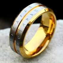 Sõrmus RU-32141 - Kuldne / 59mm
