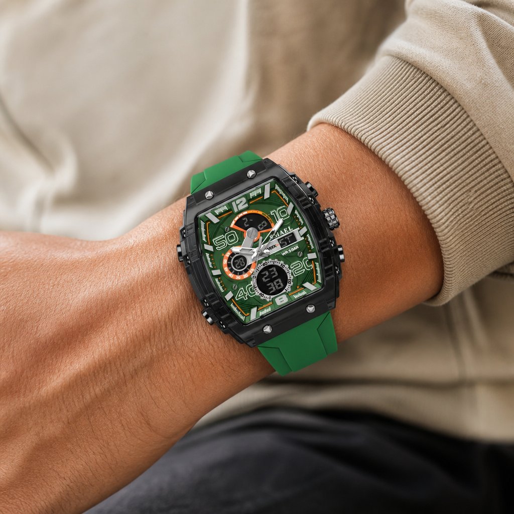Kell SMAEL EM-38670 - Roheline / Must